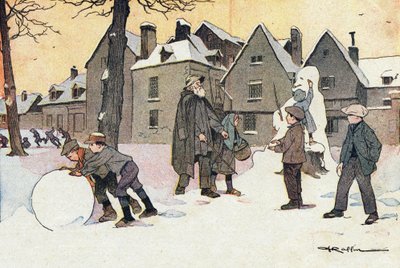 Sneeuw, in Imagier de l