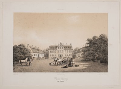 Claestorp vanuit het noordwesten door Ferdinand Richardt