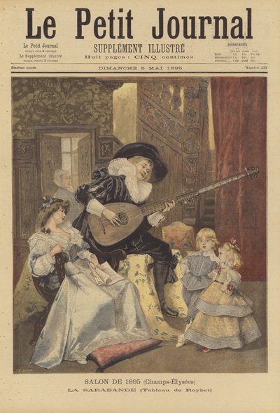 De Sarabande door Ferdinand Roybet
