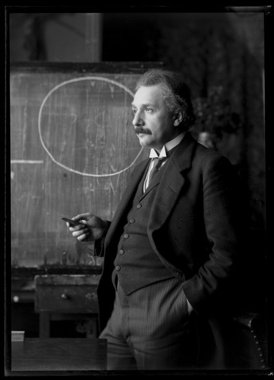 Afbeelding van Albert Einstein (1879-1955) door Ferdinand Schmutzer