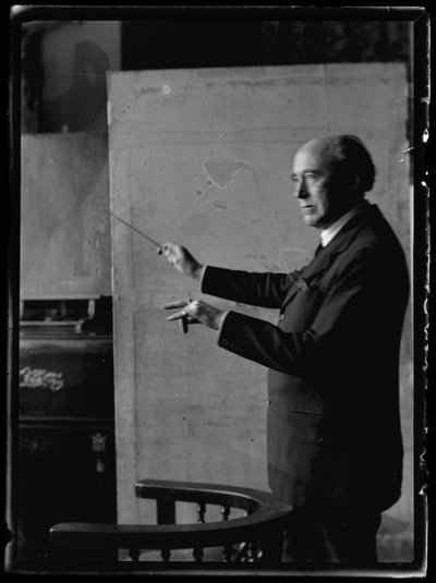 Portret van Felix Weingartner (1863-1942) door Ferdinand Schmutzer