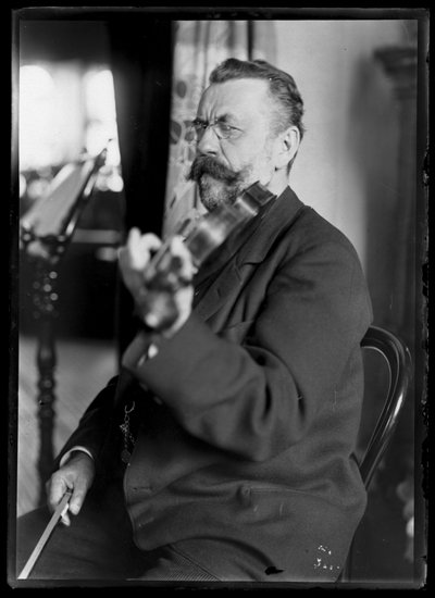 Afbeelding van Immanuel Wirth (1842-1923) door Ferdinand Schmutzer