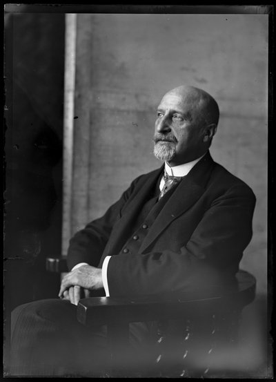 Portret van Karl Seitz (1869-1950) door Ferdinand Schmutzer