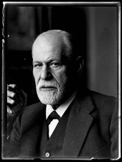 Portret van Sigmund Freud (1856-1939) door Ferdinand Schmutzer