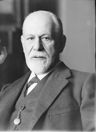 Afbeelding van Sigmund Freud (1856-1939) door Ferdinand Schmutzer