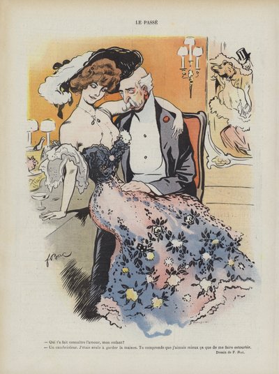 Illustratie voor Le Rire door Ferdinand Sigismund Bac