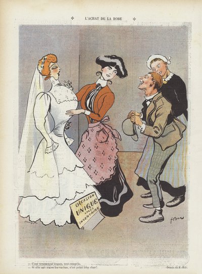 Illustratie voor Le Rire door Ferdinand Sigismund Bac