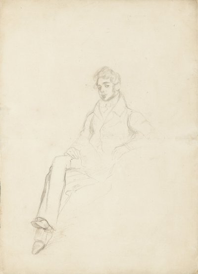 Portret van graaf Anatole Nikolaievich Demidov, 1e prins van San Donato 1812-1870, 1864 door Ferdinand Victor Eugene Delacroix