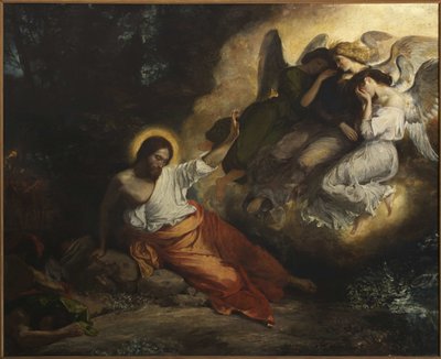De Agonie in de Tuin door Ferdinand Victor Eugene Delacroix