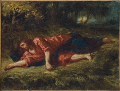 De Agonie in de Tuin, ca. 1849 door Ferdinand Victor Eugene Delacroix