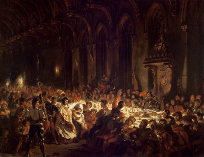 De moord op de bisschop van Luik door Ferdinand Victor Eugene Delacroix