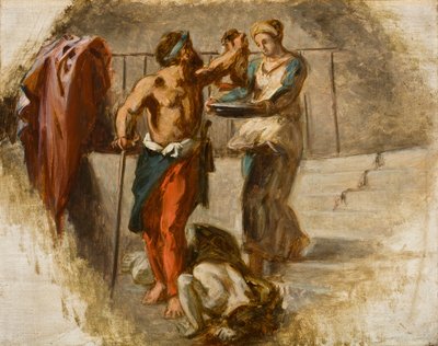 De Onthoofding van St. Johannes de Doper, c.1838 door Ferdinand Victor Eugene Delacroix