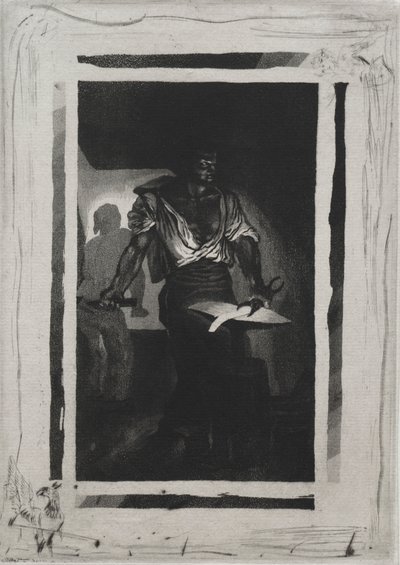De Smid door Ferdinand Victor Eugene Delacroix