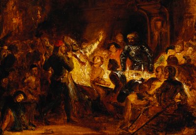 De moord op de bisschop van Luik door Ferdinand Victor Eugene Delacroix