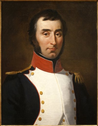 Portret van Andre Massena (1758-1817, Hertog van Rivoli en Prins van Essling, Maarschalk van het Keizerrijk) door Ferdinand Wachsmuth