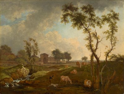 Voor de poorten van Mannheim door Ferdinand von Kobell