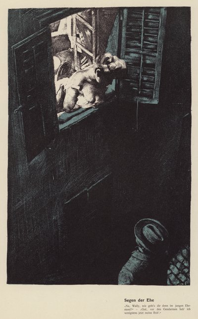 Zegeningen van het huwelijk door Ferdinand von Reznicek