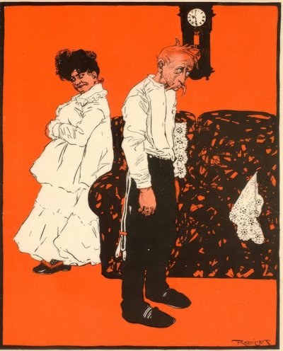Reznicek / Aswoensdag / Galante wereld door Ferdinand von Reznicek