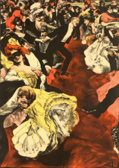 Reznicek / Lichtzinnigheid / Galante wereld / 1904 door Ferdinand von Reznicek