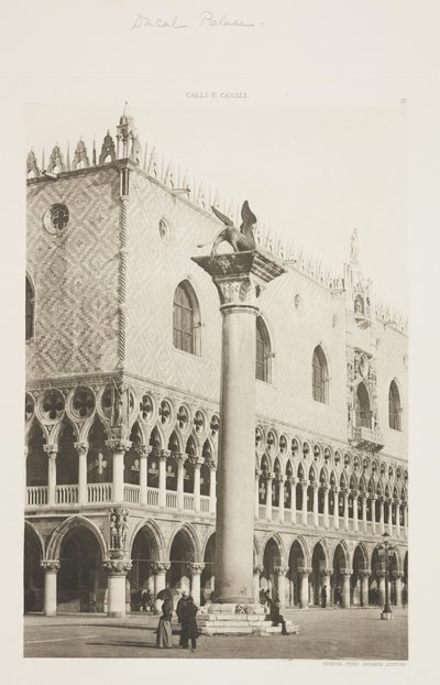 Hertogelijk Paleis door Ferdinando Ongania