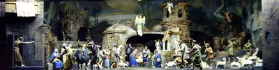 Panoramische Kerststal, 1924 door Ferdinando School of Plattners