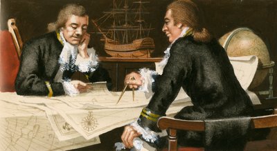 De epische reis van admiraal Anson door Ferdinando Tacconi