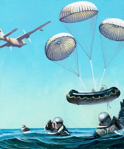 Het verhaal van de parachute: Luchtduikers van de toekomst door Ferdinando Tacconi