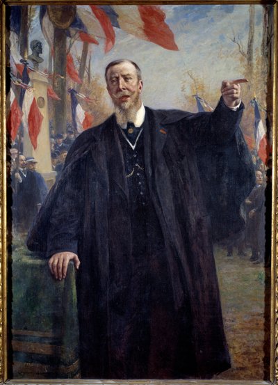 Portret van Paul Deroulede door Fernand Cormon