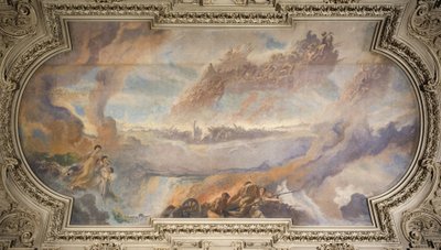 De Franse Revolutie (centraal plafond) door Fernand Cormon