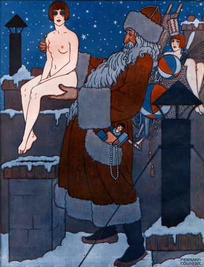 Speelgoed voor iedereen - illustratie uit la Vie Parisienne door Fernand Couderc