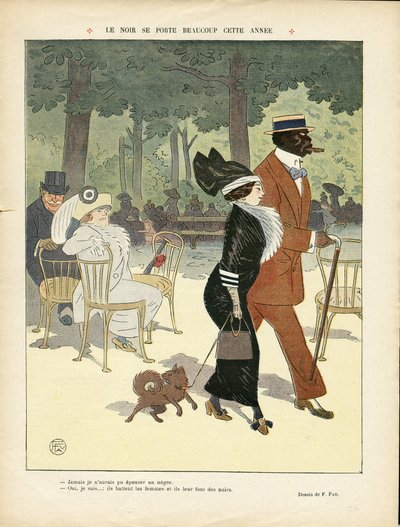 Illustratie door Fernand Fau (1858-1919) in Le Lire door Fernand Fau