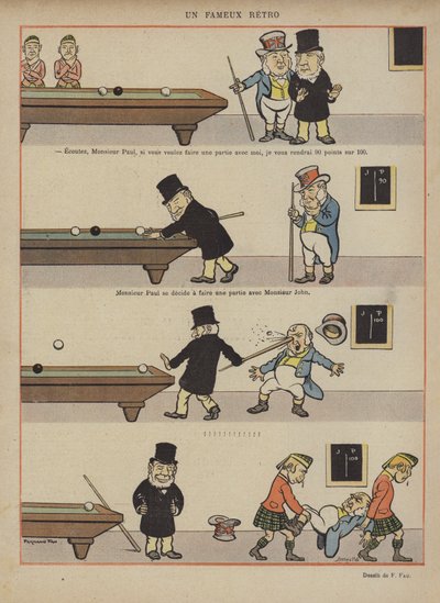 Illustratie voor Le Rire door Fernand Fau