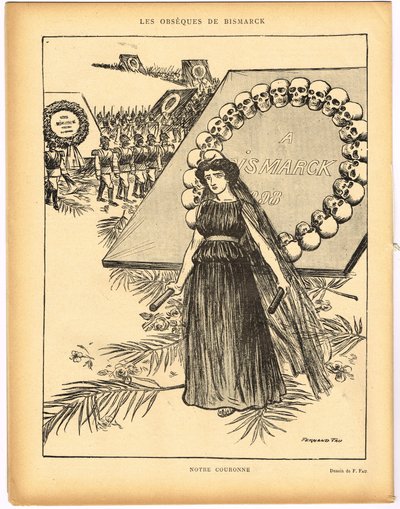 Le Lire, Satirique en N & B door Fernand Fau