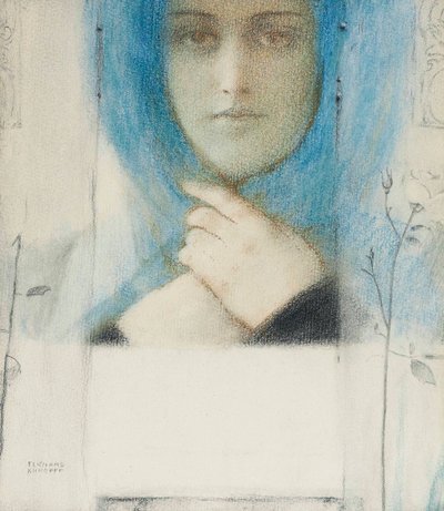 Clematis, c. 1914 door Fernand Khnopff