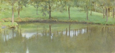 Fosset; Stil Water, ca. 1894 door Fernand Khnopff