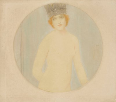 Naakte koningin, ca. 1910 door Fernand Khnopff