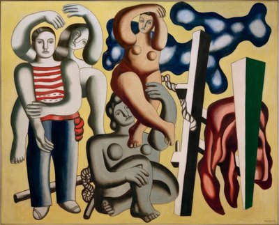 De papegaaien door Fernand Leger