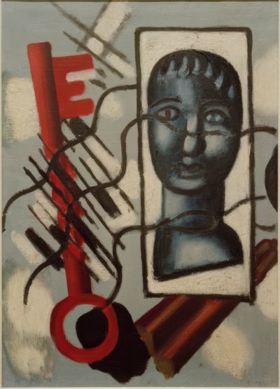Figuur en sleutel door Fernand Leger