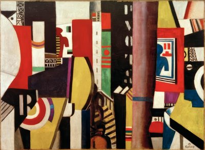 "La Ville" (stad) door Fernand Leger