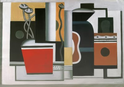 "Le pot rouge" (De rode bloempot), 1926 door Fernand Leger