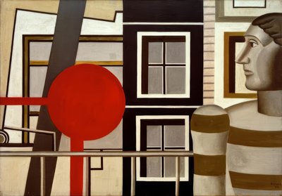 Man in trui door Fernand Leger