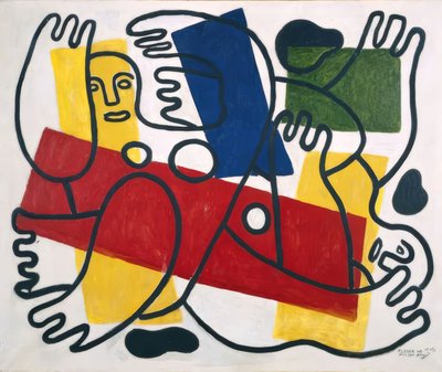 De duikers door Fernand Leger