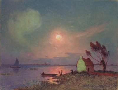 Mistige Zonneschijn, Bretagne door Fernand Loyen du Puigaudeau