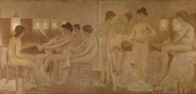De Dansers, tussen 1905 en 1909 door Fernand Pelez