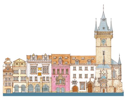 Oude Stadhuis. Praag, Tsjechië door Fernando Aznar Cenamor