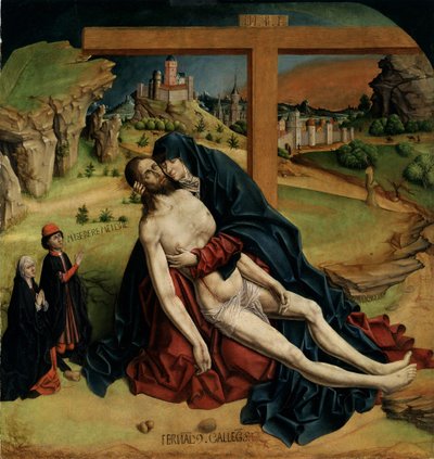 Pietà door Fernando Gallego