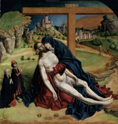 Pieta door Fernando Gallego