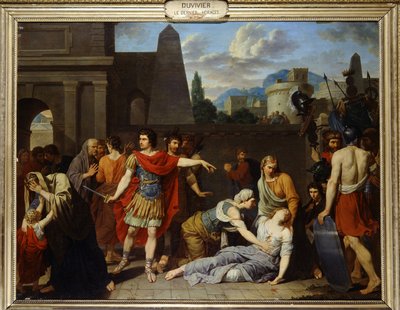 De laatste van de Horatii door Duviver. 17e eeuw. door Fidelle Duvivier