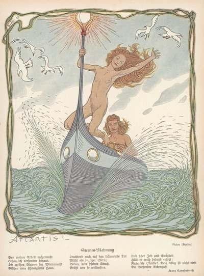 Atlantis! 1907, gepubliceerd in 