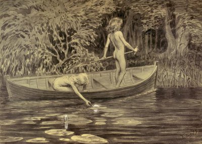 Waterlelies door Fidus